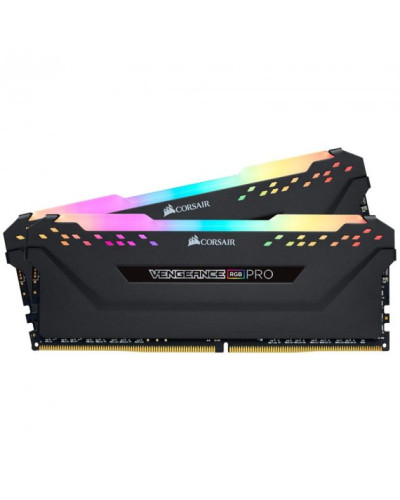 Corsair 32 GB (2x16GB) DDR4 3200 MHz Vengeance RGB Pro Black (CMW32GX4M2E3200C16-TUF)