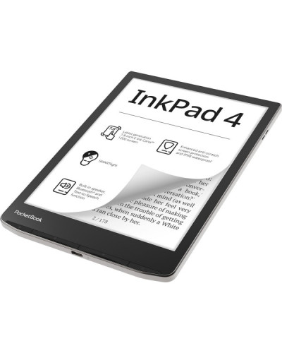 PocketBook 743G InkPad 4 Stundust Silver (PB743G-U-CIS, PB743G-U-WW)