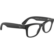 Ray-Ban Meta Wayfarer Gen 2 Large Matte Black Frame / Clear Lenses (RW4012 601SSB 53-22)