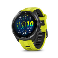 Garmin Forerunner 965 Carbon Gray Titanium Bezel w. Black Case and Amp Yell/Black S. Band (010-02809-02/12/82)