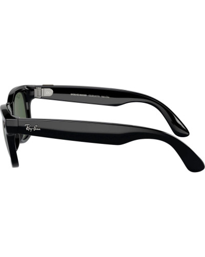 Ray-Ban Meta Wayfarer Gen 2 Large Shiny Black Frame / G-15 Green Lenses (RW4012 601/71 53-22)
