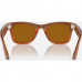 Ray-Ban Meta Wayfarer Shiny Caramel Frame Brown Lenses (RW4006 670683 50-22)