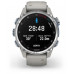 Garmin Descent Mk3 43 mm Stainless Steel with Fog Gray Silicone Band (010-02753-04/03)
