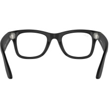 Ray-Ban Meta Wayfarer Gen 2 Large Matte Black Frame / Clear Lenses (RW4012 601SSB 53-22)