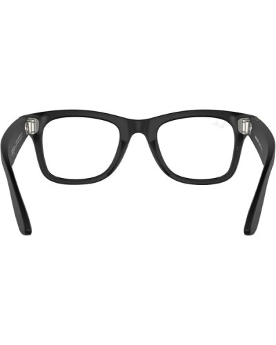 Ray-Ban Meta Wayfarer Gen 2 Large Matte Black Frame / Clear Lenses (RW4012 601SSB 53-22)