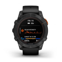 Garmin Fenix 7 Pro Solar Slate Gray w. Black Band (010-02777-00/01)