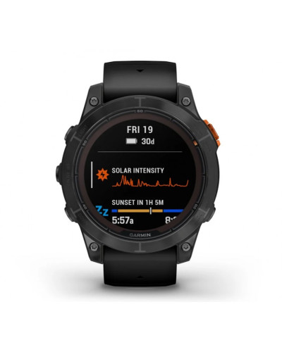 Garmin Fenix 7 Pro Solar Slate Gray w. Black Band (010-02777-00/01)