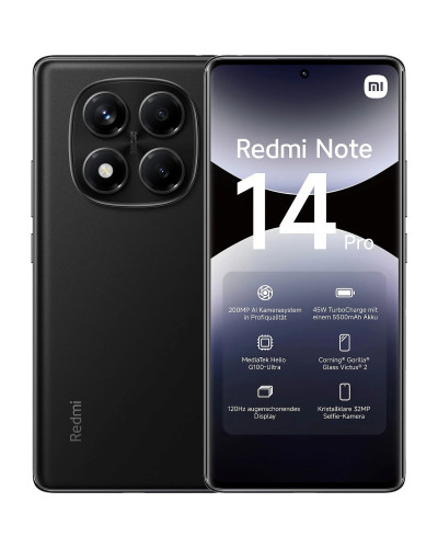 Xiaomi Redmi Note 14 Pro 8/256GB Midnight Black (Global)