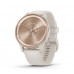 Garmin Vivomove Trend Peach Gold S. Steel Bezel w. Ivory Case and S. Band (010-02665-01)