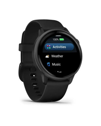 Garmin Vivoactive 6 Slate with Black Band (010-02985-00/40)