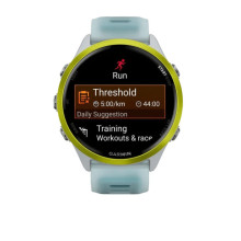 Garmin Forerunner 570 47mm Amp Yellow Aluminum w. Translucent Whitestone/Turquoise Band (010-02971-01)