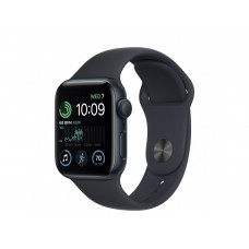 Apple Watch SE 2 GPS 44mm Midnight Aluminum Case with Midnight Sport Band (MNK03)