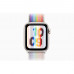 Apple Watch SE 2 GPS + Cellular 40mm Starlight Aluminum Case w. Pride Edition Sport Loop (MNQ43+MN6K3)