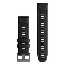 Garmin Ремінець QuickFit 22 Watch Bands Silicone - Black (010-13280-00)