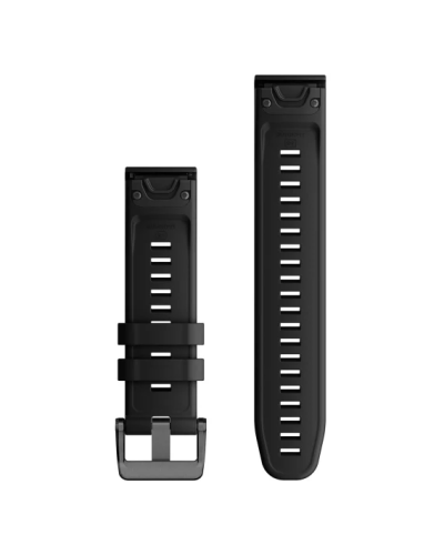 Garmin Ремінець QuickFit 22 Watch Bands Silicone - Black (010-13280-00)