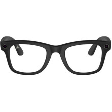 Ray-Ban Meta Wayfarer Gen 2 Large Matte Black Frame / Clear Lenses (RW4012 601SSB 53-22)