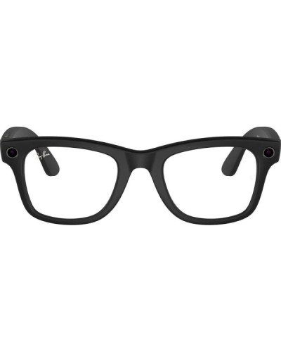 Ray-Ban Meta Wayfarer Gen 2 Large Matte Black Frame / Clear Lenses (RW4012 601SSB 53-22)