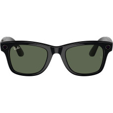 Ray-Ban Meta Wayfarer Gen 2 Large Shiny Black Frame / G-15 Green Lenses (RW4012 601/71 53-22)