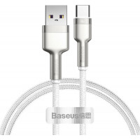 DataCable BASEUS CAFULE Metal (TypeC) White (CAKF000102)