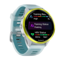 Garmin Forerunner 570 47mm Amp Yellow Aluminum w. Translucent Whitestone/Turquoise Band (010-02971-01)