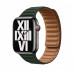 Apple Sequoia Green Leather Link S/M (ML7P3) для Watch 40/41mm