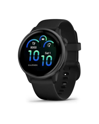 Garmin Vivoactive 6 Slate with Black Band (010-02985-00/40)