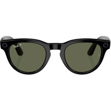 Ray-Ban Meta Headliner Gen 2 Standard Shiny Black Frame / G-15 Green Lenses (RW4013 601/71 50-23)