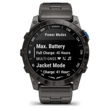 Garmin D2 Mach 1 Pro with Vented Titanium Bracelet (010-02804-80/81)