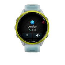 Garmin Forerunner 570 47mm Amp Yellow Aluminum w. Translucent Whitestone/Turquoise Band (010-02971-01)