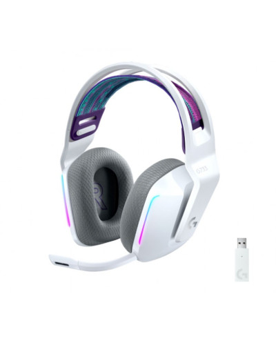 Logitech G733 LIGHTSPEED Wireless RGB WHITE (981-000883)