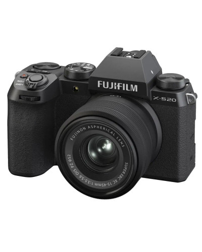 Fujifilm X-S20 kit 15-45mm f/3,5-5,6 Black (16781917)