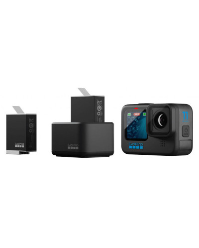 GoPro Dual Battery Charger + battery Enduro 2 pcs for HERO11/10/9 (ADDBD-211)