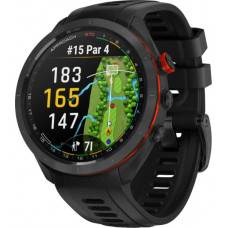 Garmin Approach S70 47mm B. Ceramic Bezel w. Black S. Band (010-02746-02/12)