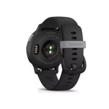 Garmin vivoactive 5 Slate Aluminum Bezel with Black Case and Silicone Band (010-02862-10/50)
