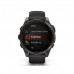 Garmin Fenix 8 47mm AMOLED Sapphire Carbon Gray DLC Titanium w. Black/Pebble Gray S. Band (010-02904-20/21)