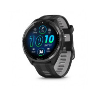 Garmin Forerunner 965 Carbon Gray Titanium Bezel w. Blk Case Blk/Powder Gray S. Band (010-02809-00/10/80)
