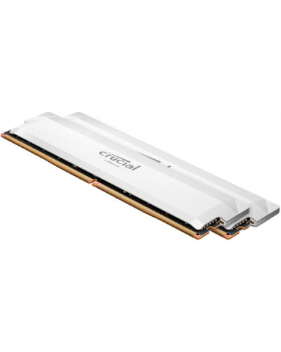 Crucial 32 GB (2x16GB) DDR5 6000 MHz Pro Overclocking White (CP2K16G60C36U5W)