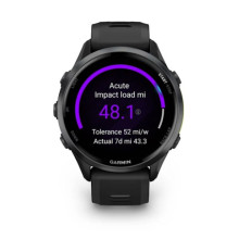Garmin Forerunner 970 Carbon Gray DLC Titanium w. Black Case and Black/Translucent W. Band (010-02969-00/10)