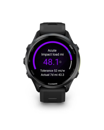 Garmin Forerunner 970 Carbon Gray DLC Titanium w. Black Case and Black/Translucent W. Band (010-02969-00/10)