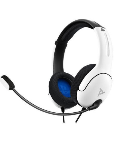 PDP Gaming LVL40 Wired Stereo Gaming Headset White