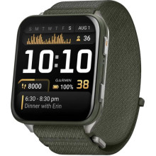 Garmin Venu X1 Moss with Titanium Caseback and Moss ComfortFit Nylon Band (010-02980-01/03)