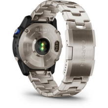 Garmin D2 Mach 1 Aviator Smartwatch with Vented Titanium Bracelet (010-02582-50/51)