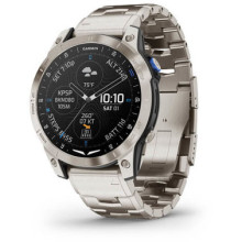 Garmin D2 Mach 1 Aviator Smartwatch with Vented Titanium Bracelet (010-02582-50/51)