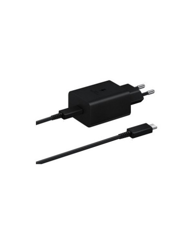 Samsung 45W Compact Power Adapter with Type-C to Type-C Cable Black (EP-T4510XBEG)