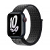 Apple Black/Summit White Nike Sport Loop для Watch 38/40/41mm (MPHW3)