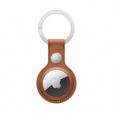 Apple AirTag Leather Key Ring Saddle Brown (MX4M2)