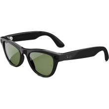 Ray-Ban Meta Skyler Standard - Shiny Black / G-15 Green (RW4010 601/71 52-20)