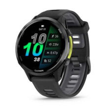 Garmin Forerunner 970 Carbon Gray DLC Titanium w. Black Case and Black/Translucent W. Band (010-02969-00/10)