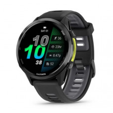 Garmin Forerunner 970 Carbon Gray DLC Titanium w. Black Case and Black/Translucent W. Band (010-02969-00/10) Garmin Forerunner 970 Carbon Gray DLC Titanium w. Black Case and Black/Translucent W. Band (010-02969-00/10)
