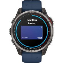 Garmin Quatix 8 47 mm AMOLED Marine GPS Smartwatch (010-02904-51)
